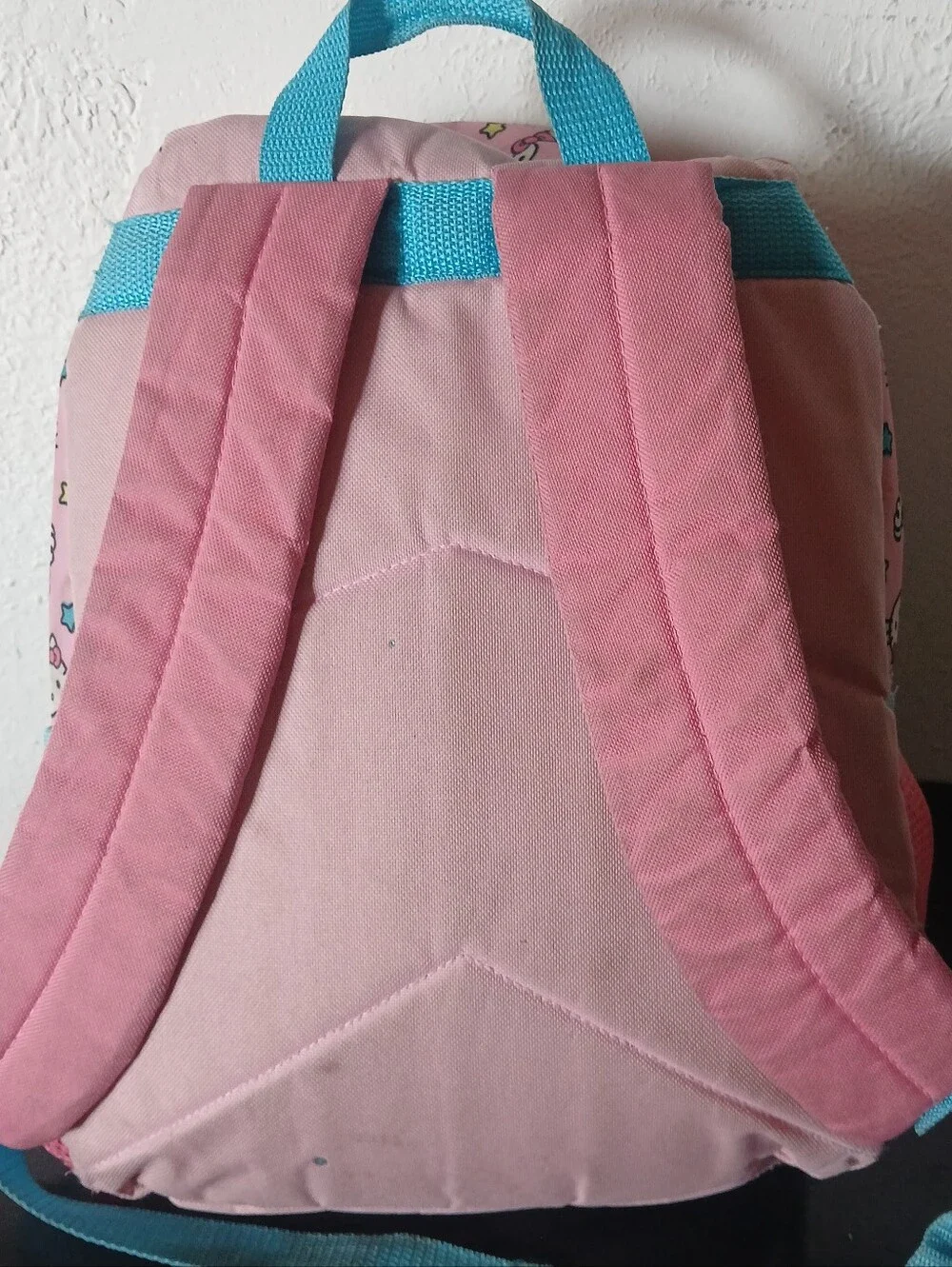 Hello Kitty Pink & Turquoise Kids Backpack with Lunch Bag & Pencil Bag